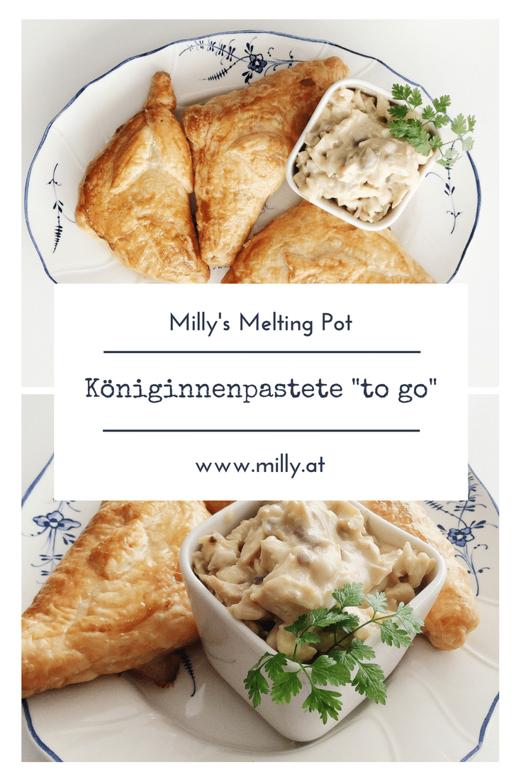 Diese Bouchée ist ein ideales Mitbringsel für ein Picknick im Freien und auch sehr einfach zum Einfrieren wenn man einmal eine schnelle Mahlzeit braucht: ab in den Ofen damit, ein Salat dazu und ruckzuck ist das Abendessen fertig! #Rezept #huhn #luxemburg #abendessen #schnell