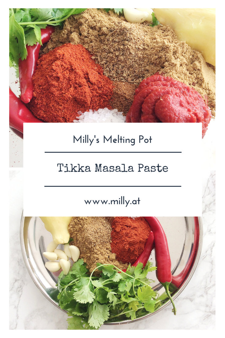 Mache deine eigene Tikka Masala Paste und geniesse zuhause hausgemachtes indisches Essen! #Rezept #indisch #curry #paste #tikkamasala