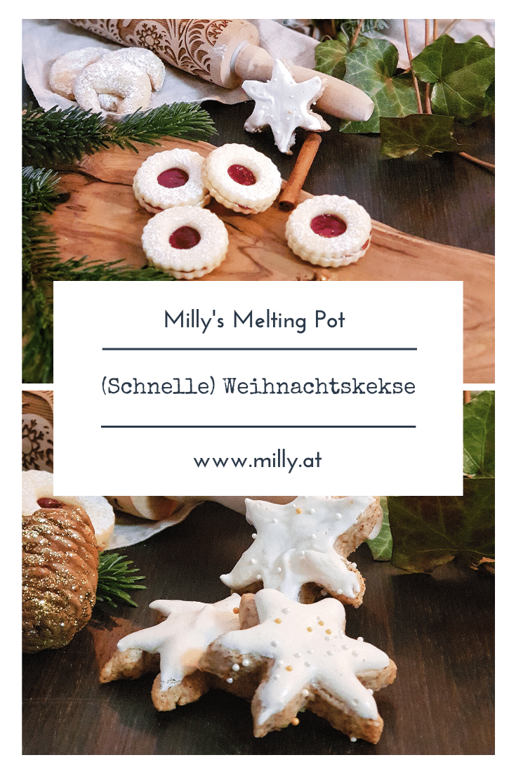 Meine Lieblingsrezepte für Weihnachtskekse: Lebkuchen, Linzer Augen, Vanillekipferl, Zimtsterne und ein schnelles Rezept für Spekulatius.